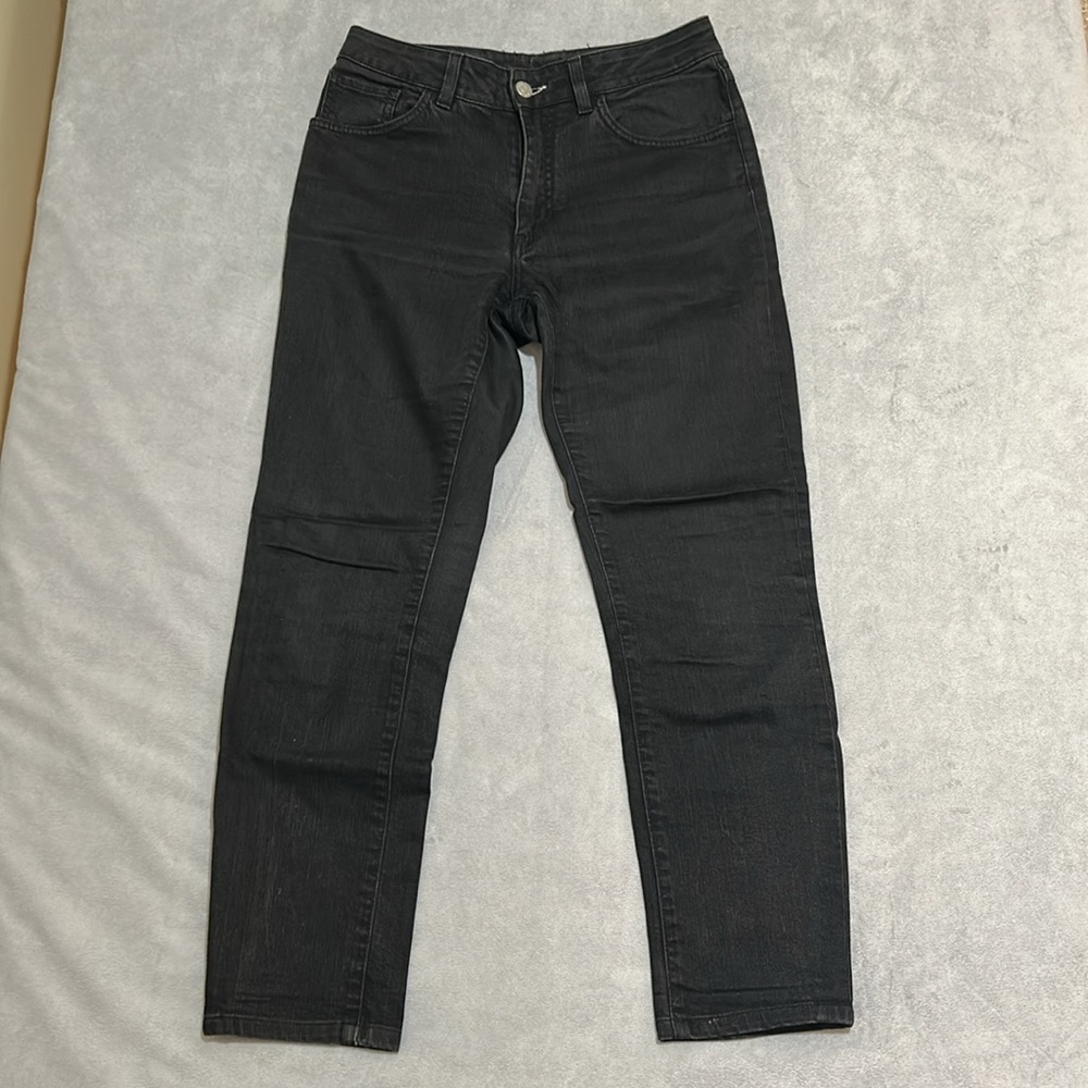 Acne Women's Straight Leg Jeans - Black - Picture 4 of 7